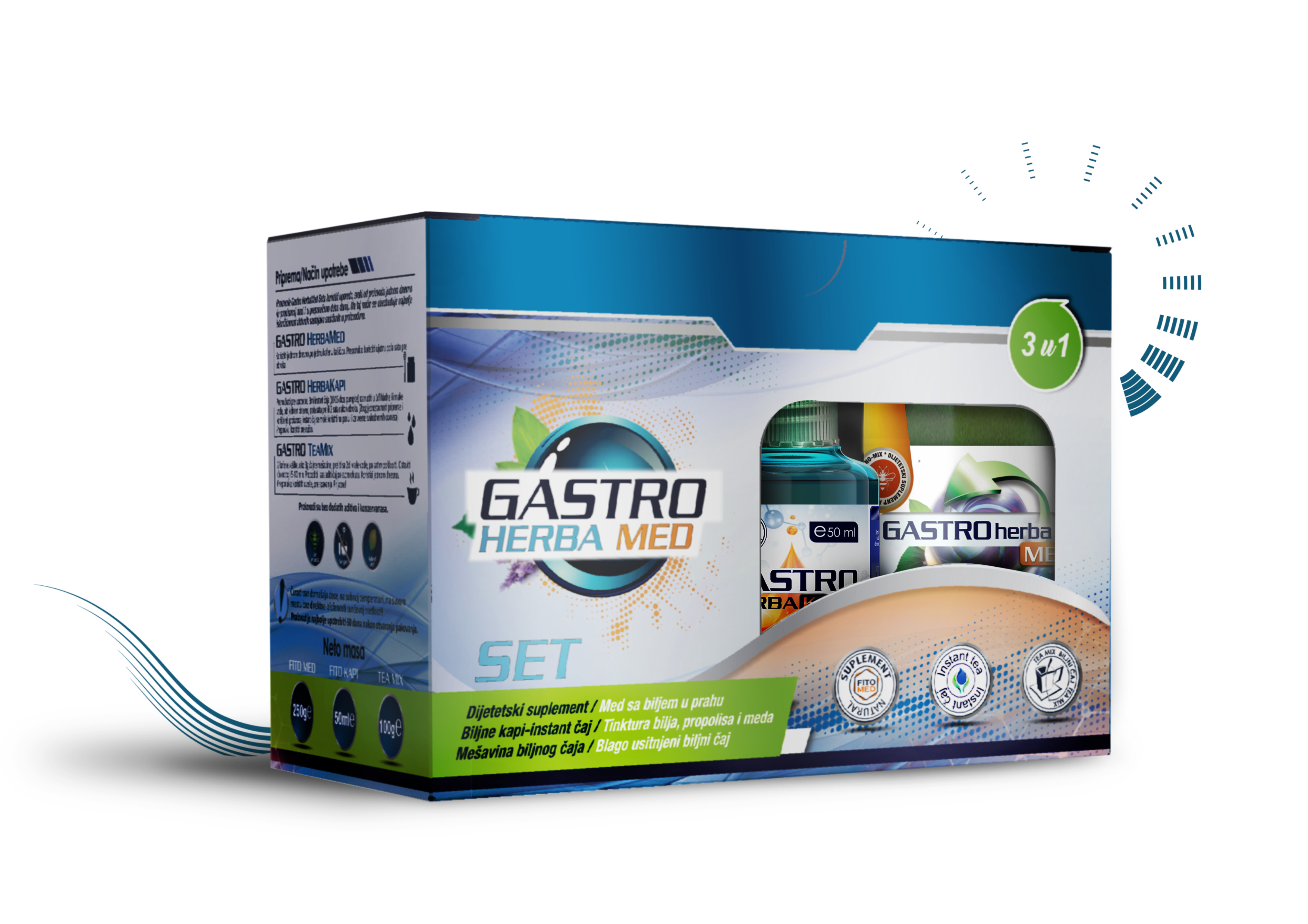 Gastro HerbaMed SET