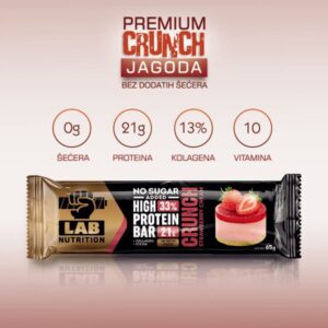 JAGODA-Crunch PREMIUM–Bez šećera-65g