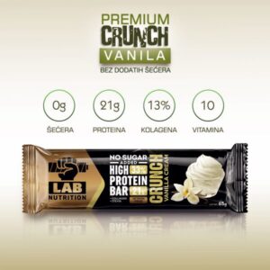 VANILA – Crunch PREMIUM – Bez šećera - 65g
